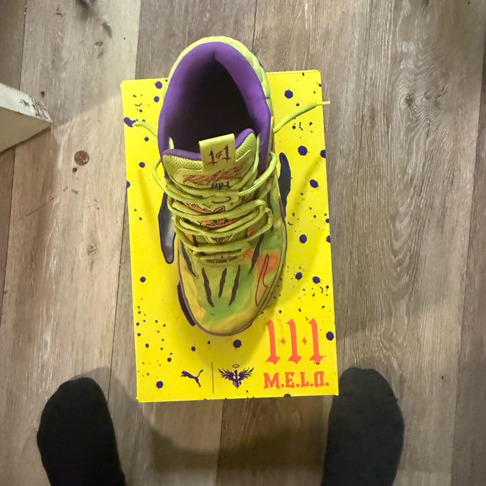 Puma LaMelo‘s basketball shoes